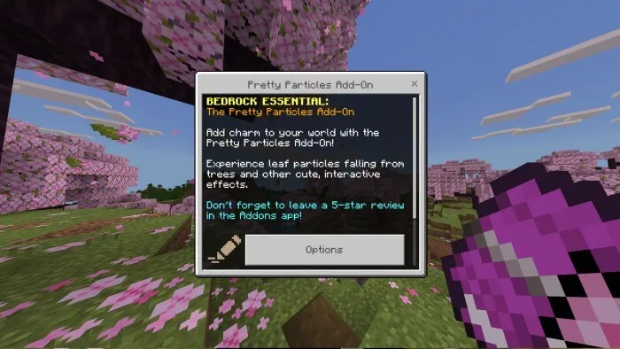 Pretty Particles Addon screenshot
