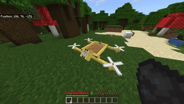 Bedrock Quadcopters Addon screenshot