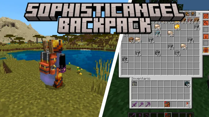 Sophisticangel Backpack Addon screenshot