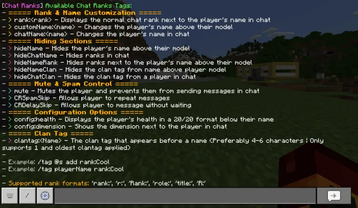 VSH Chat Ranks Addon screenshot