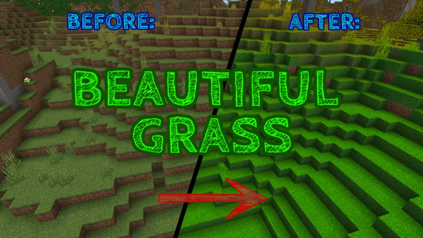 More Beautiful Grass – Addon / Texture Pack thumbnail