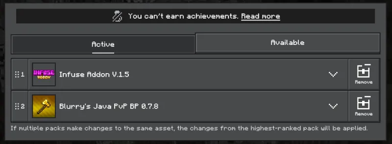 Java PvP Addon screenshot