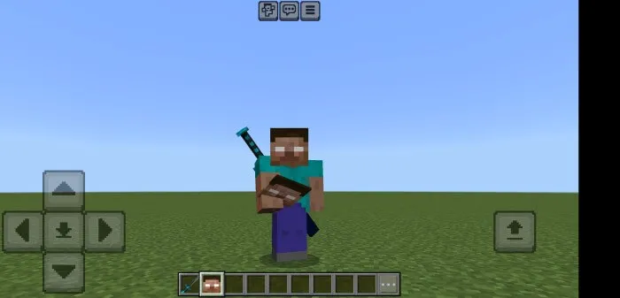 Herobrine Morph Addon screenshot