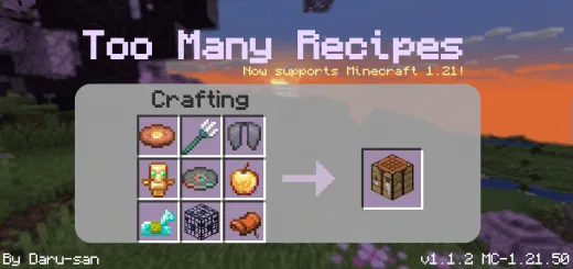 Craftables: Too Many Recipes Addon thumbnail