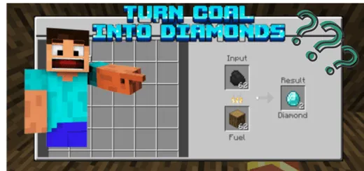 Turn Coal Into Diamonds - TrollCraft Addon thumbnail