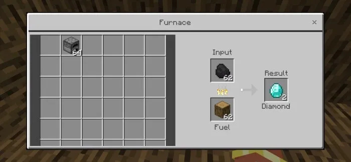 Turn Coal Into Diamonds - TrollCraft Addon screenshot