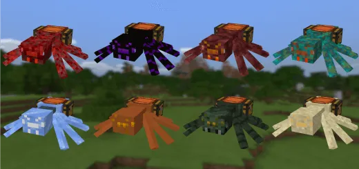 Mountable Spiders Addon thumbnail