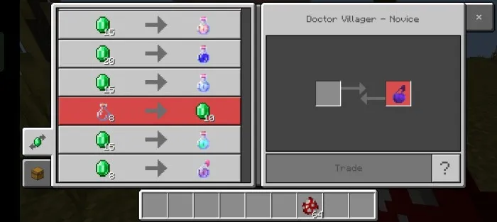 More Professions Villagers Addon screenshot