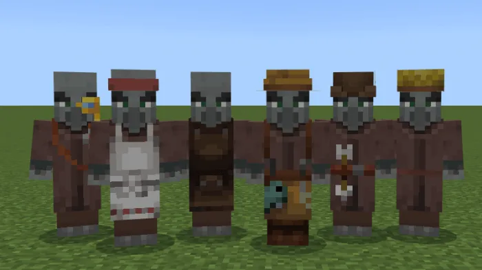 Villager And Pillager Faction Version 4 Addon screenshot