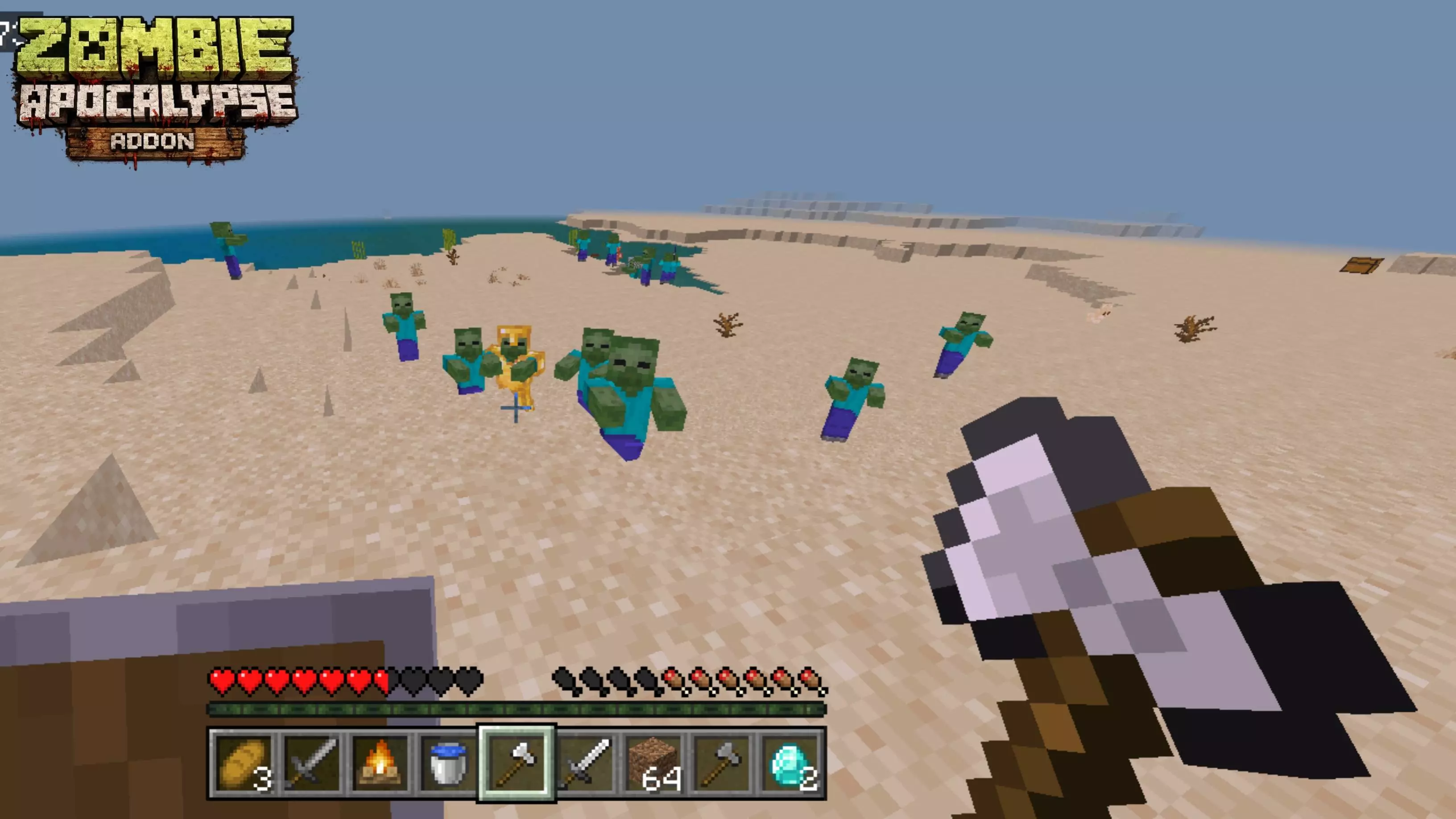 Zombie Apocalyps MCPE Addon pic 3