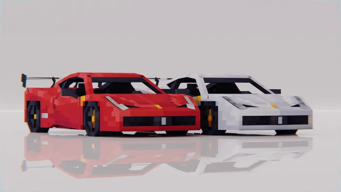 Ferrari 458 and 458 GTE Addon screenshot
