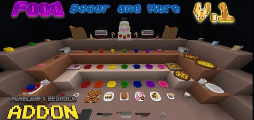 Food Block Decorations and Furniture Addon thumbnail