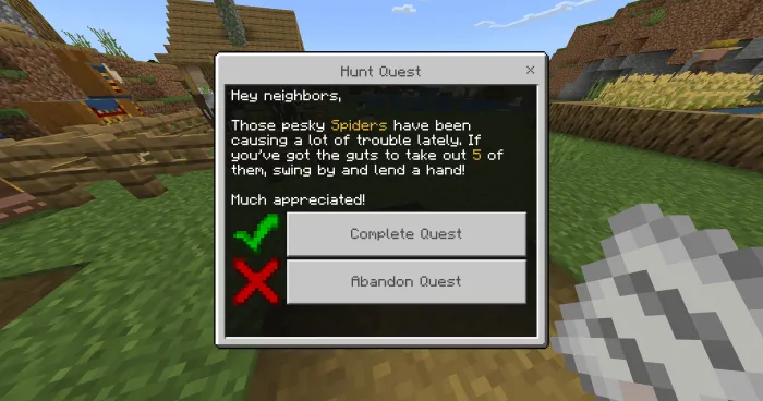 Quests & Guards Addon screenshot
