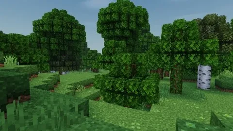 Bushy Leaves – Addon / Texture Pack screenshot