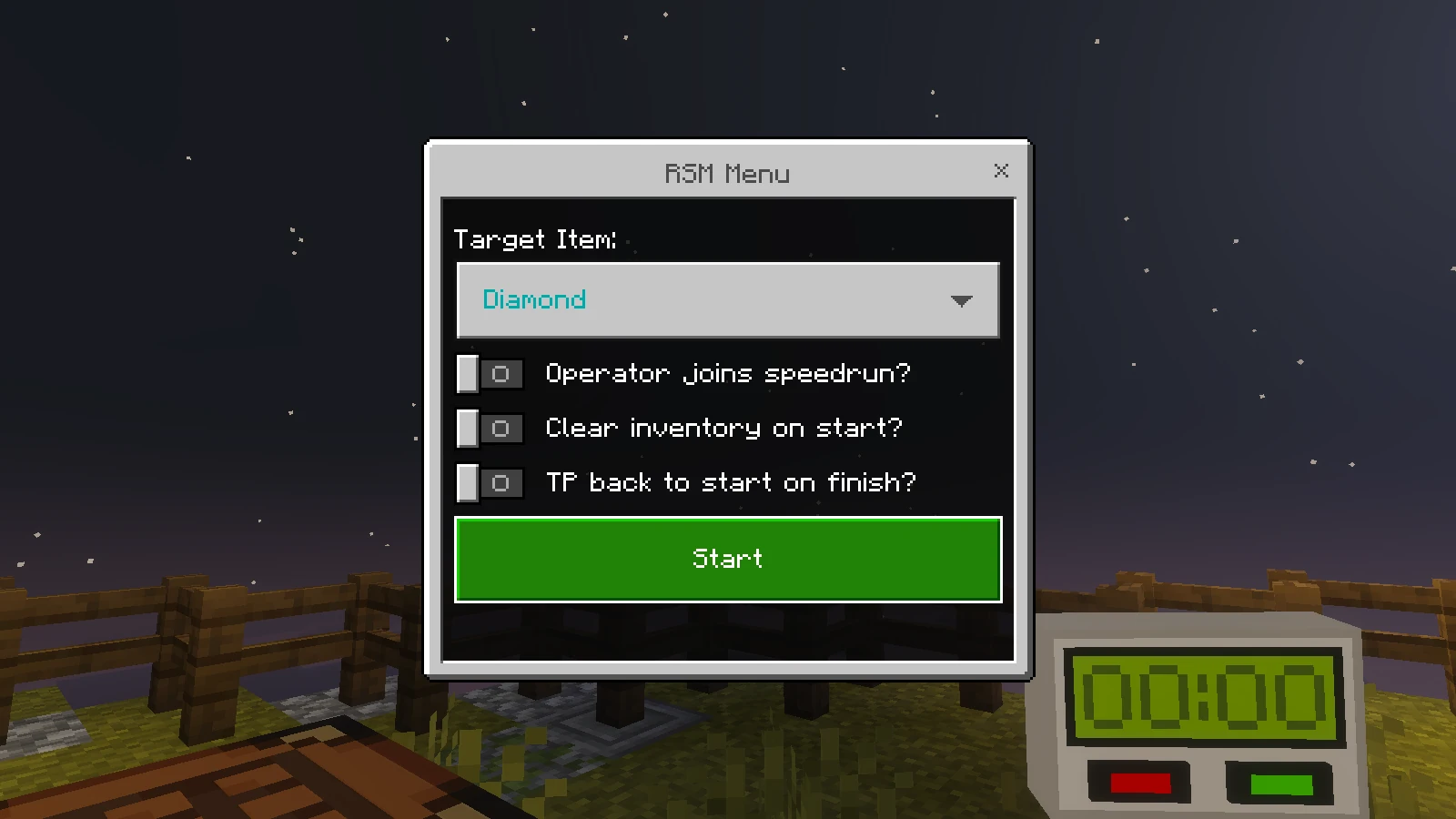 Real Speedrun Minigame Mod / Addon pic 3