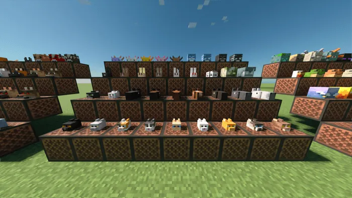 Vanilla Mob Heads (VMH) Addon screenshot