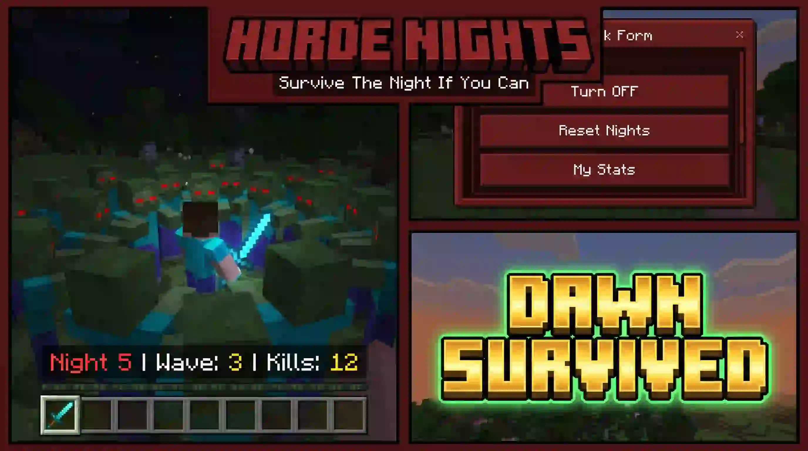 Horde Nights Addon: Zombie Waves & Blood Moons Mod / Addon thumbnail