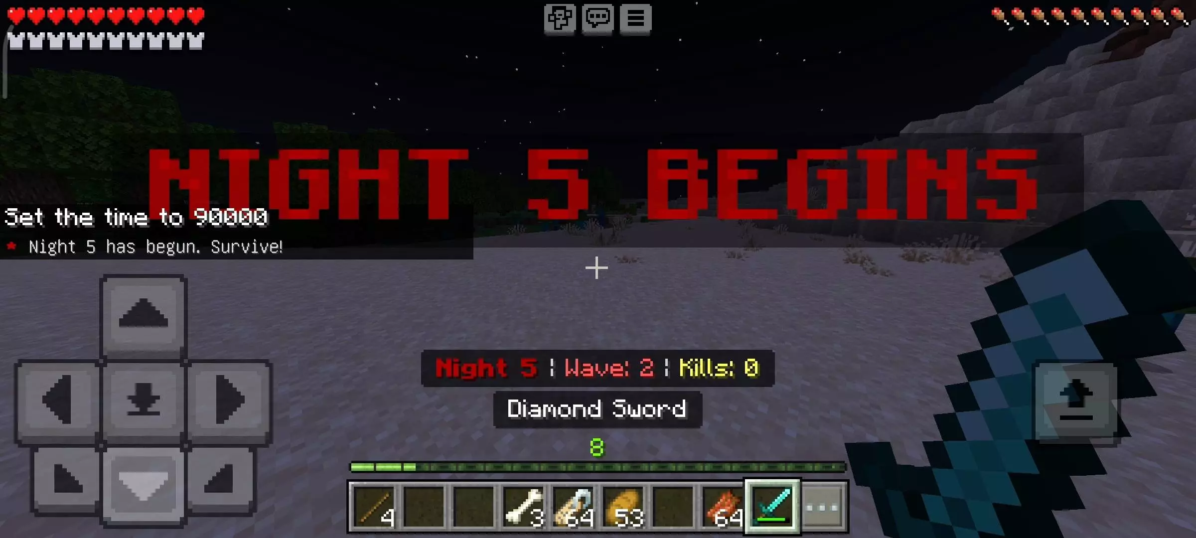 Horde Nights Addon: Zombie Waves & Blood Moons Mod / Addon pic 2
