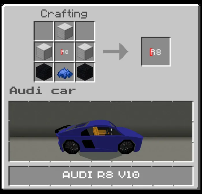 Audi R8 Addon screenshot