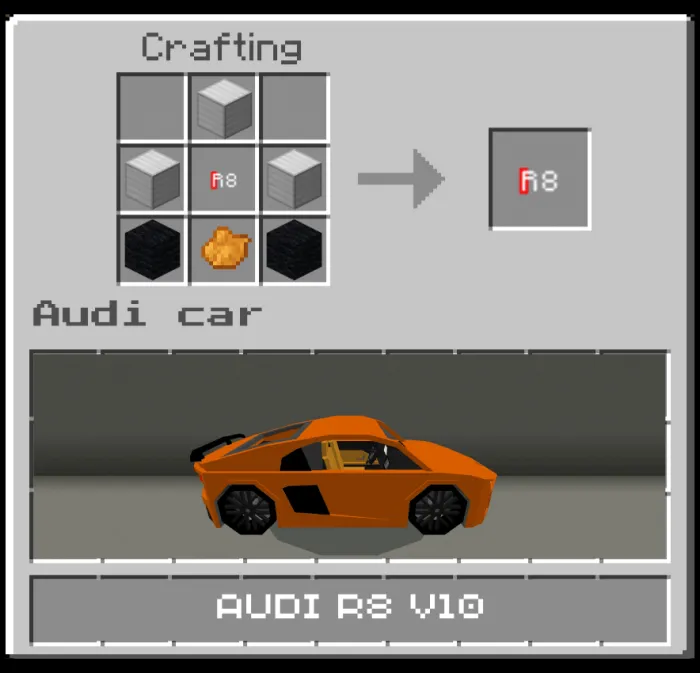 Audi R8 Addon screenshot