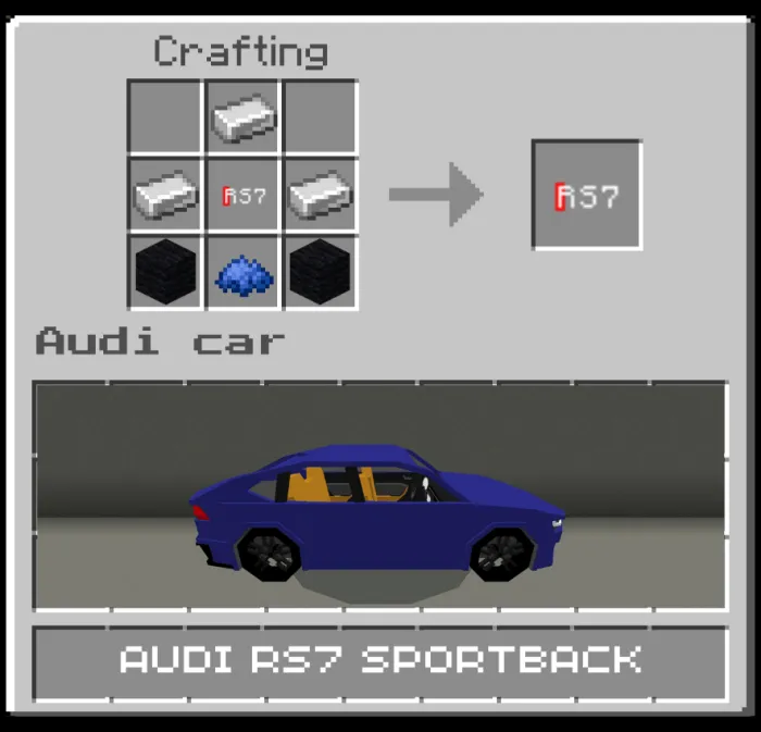 Audi RS7 Sportback Addon screenshot