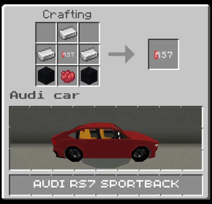 Audi RS7 Sportback Addon screenshot