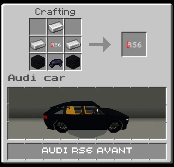 Audi RS6 Avant Addon screenshot