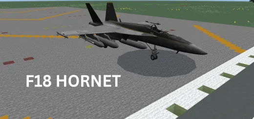 F18 Hornet | Minecraft Plane Addon thumbnail