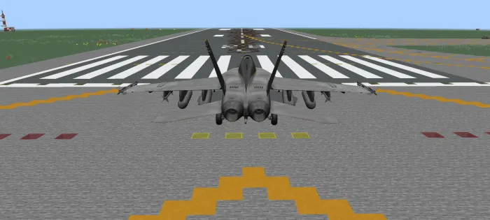 F18 Hornet | Minecraft Plane Addon screenshot