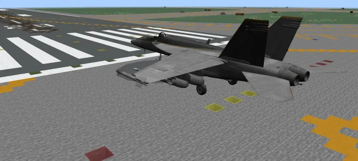 F18 Hornet | Minecraft Plane Addon screenshot