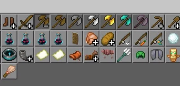 Double Sided Axes – Addon / Texture Pack screenshot