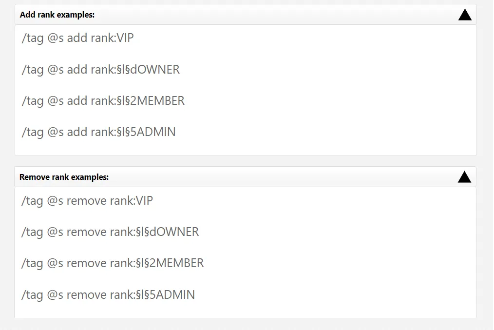 Ranks Addon screenshot