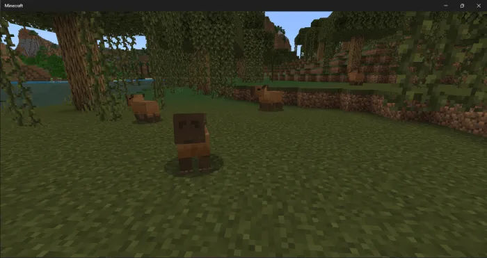 Capybaras Addon screenshot