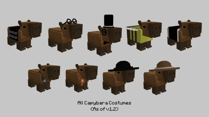 Capybaras Addon screenshot