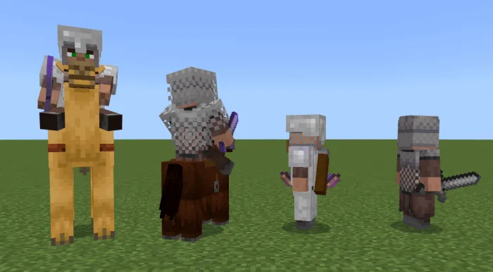 Villager Soldier Vanilla Addon screenshot