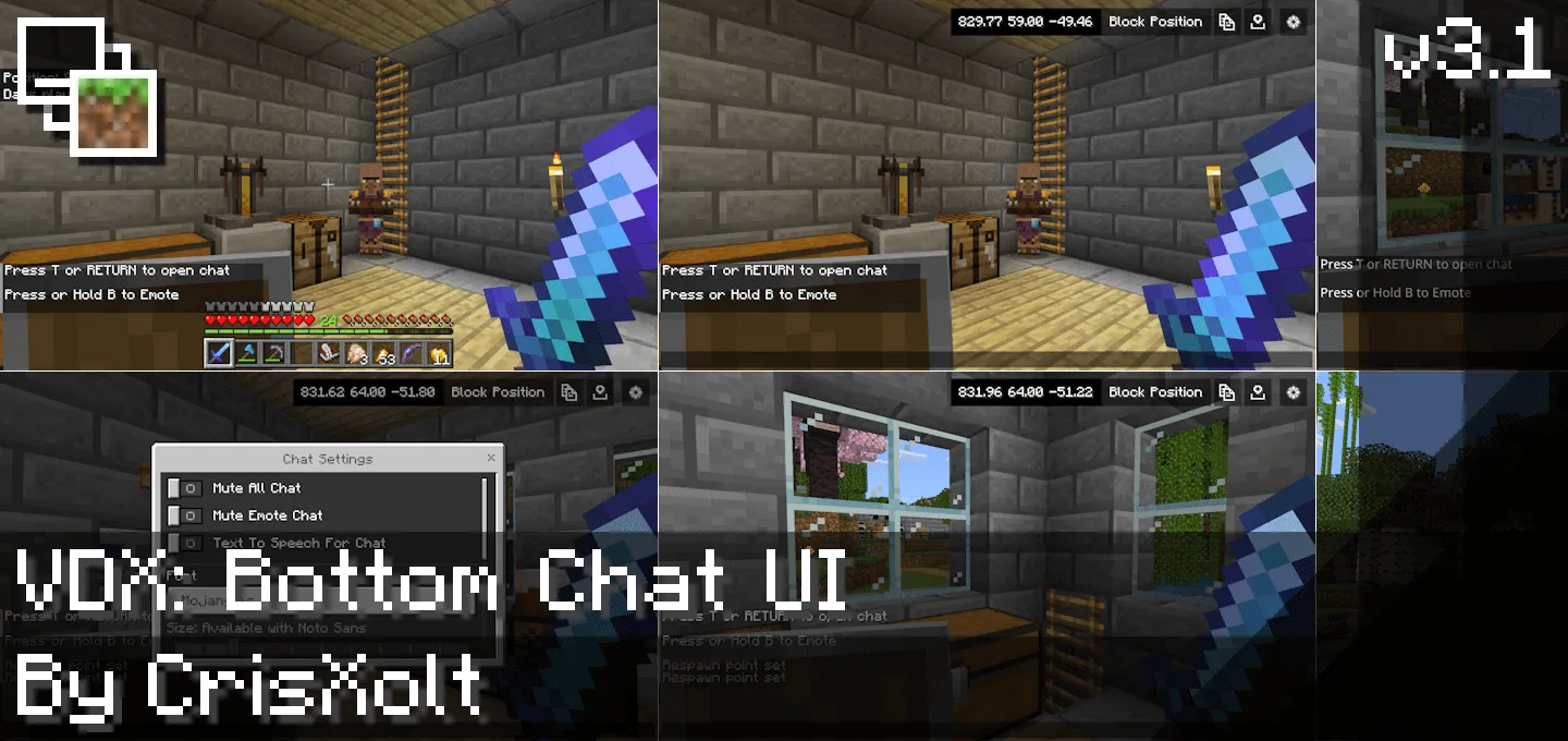 VDX: Legacy Bottom Chat UI Addon thumbnail