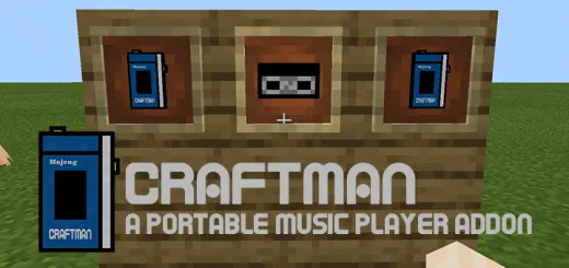 Craftman Portable Music Player Addon thumbnail