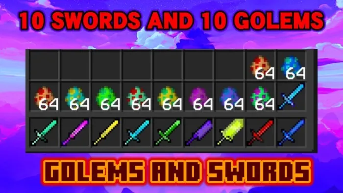 Golems and Swords Addon screenshot