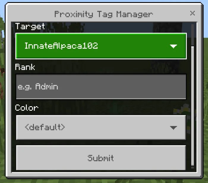 Bedrock Proximity Text Chat + Chat-rank Addon screenshot