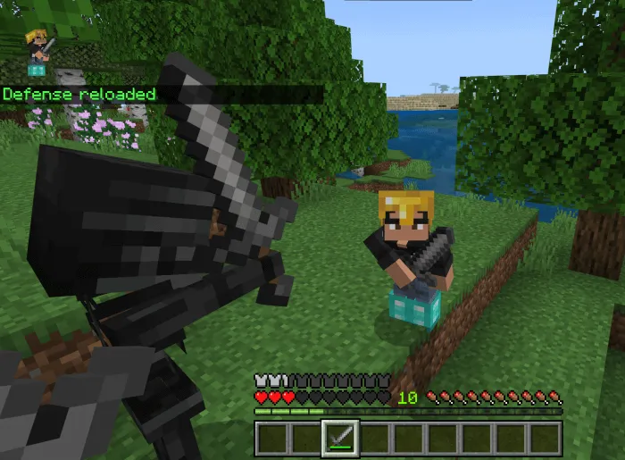 Defense Sword Addon screenshot