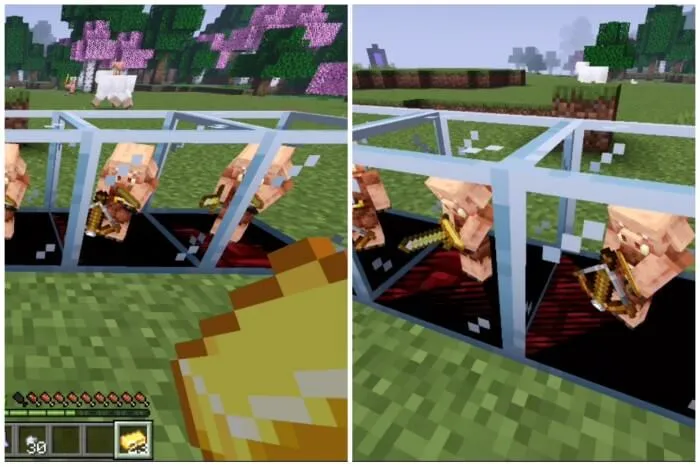 Piglin Cage Addon screenshot