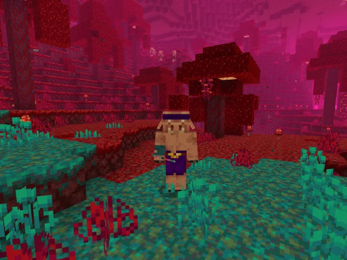 Piglin Fungus Throwers Addon screenshot