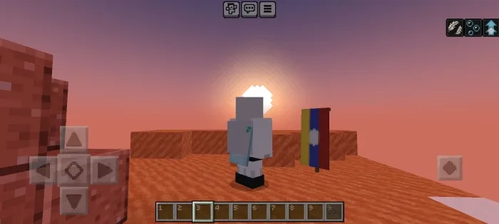 Minecraft Space Addon screenshot