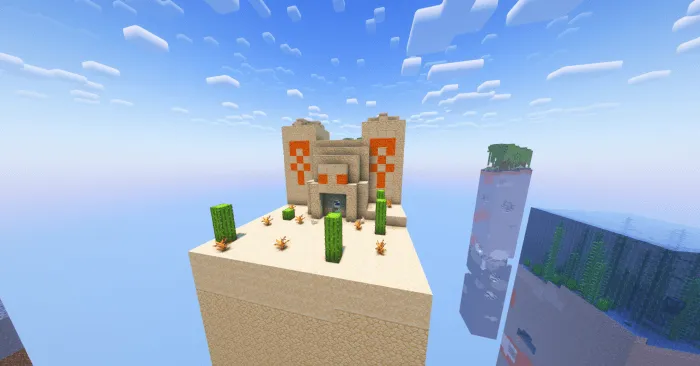 SkyChunks Reimagined Map screenshot