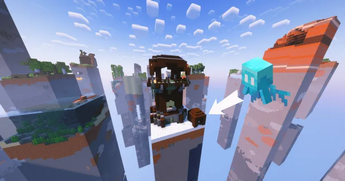 SkyChunks Reimagined Map screenshot