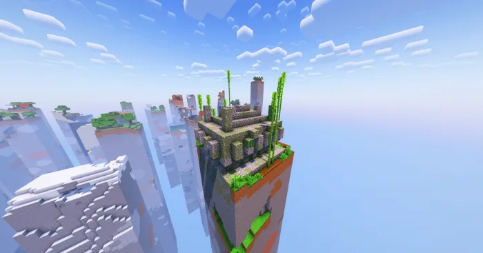 SkyChunks Reimagined Map screenshot