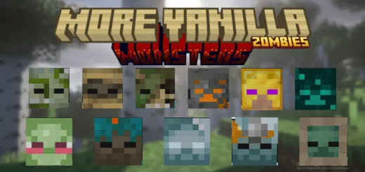 More Vanilla Monsters+ Zombies Addon thumbnail