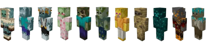 More Vanilla Monsters+ Zombies Addon screenshot