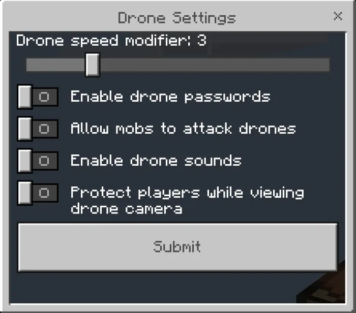 Functioning drone with camera Addon screenshot