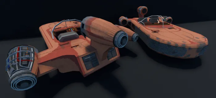 VFS Star Wars Land Vehicle Pack Addon screenshot
